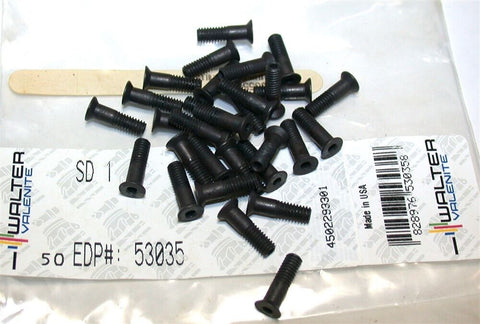 Lot of 30 New Walter Valenite Hex Socket Lock Screws #6-40 Thread 53035