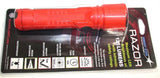 Bright Star Razor 60102 LED Powered Orange Flashlight 125 Lumens Battery