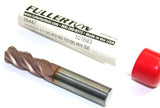 Fullerton Tool 35447 10mm Solid Carbide Endmill 4 Flute 2.5mm Corner Radius