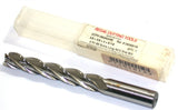 Regal 050462AM 5/8" Diameter 5/8" Shank 4 Flute Single End Extended HSS End Mill