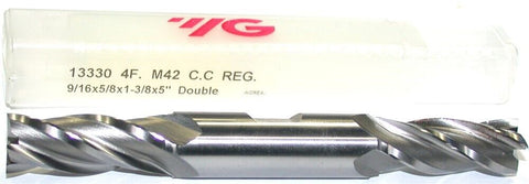 YG-1 13330 5/32" 4 flute M2 HSS Double End End Mill New