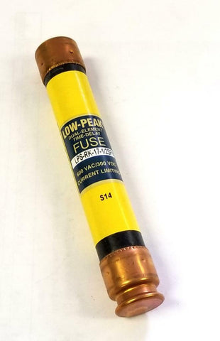Bussmann LPS-RK-17-1/2SP Low Peak Time Delay Fuse 17.5 A 600 V (2 Available)