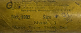 Morse Cutting Tools 1302 Morse Taper Shank #3 Drill 31/32" High Speed Steel
