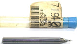 Richards 71939409 .040" Diameter 3/16" Shank 2 Flute HSS End Mill