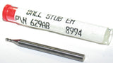 Carbro 629AB 3/64" Diameter 1/8in shank 2 Flute Carbide Ball Single End End Mill