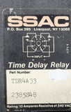 SSAC TDR4A33 Time Delay Relay 10A 240VAC 2385S48