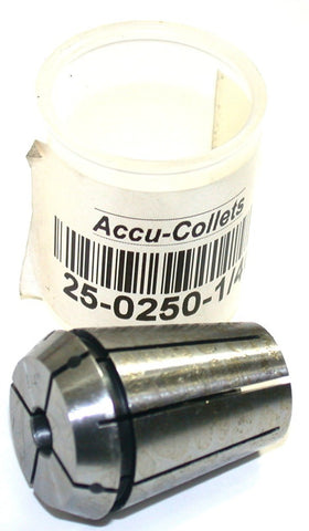 Accu-Collets 25-0250-1/4C 1/4" ER Coolant Collet