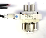 SMC 30-SY3140-5G-01 Solenoid Valve W/ Manifold SY3000-27-1