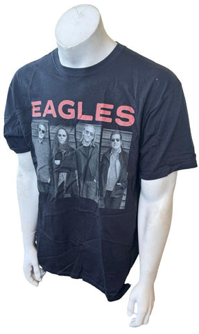 Anvil Men's Eagles MGM Grand Las Vegas 2011 Black Short Sleeve Shirt Size Large