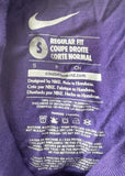 Nike Dri-Fit Men's Louisiana State LSU Geaux Tigers Purple Shirt Size Small