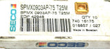 Lot of 4 New SECO SPMX0903AP-75 T25M TiN Coated Carbide Milling Inserts