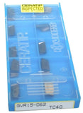 Lot of 10 New Kyocera Ceratip TC-40 Indexable Carbide Inserts GVR15-062