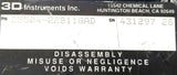 3D Instruments 25504-22B11GAD Pneumatic Air Gauge 0-60psi 504-22A