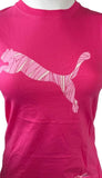 Anvil Women's Puma Project Pink Breast Cancer Short Sleeve Shirt Size Small