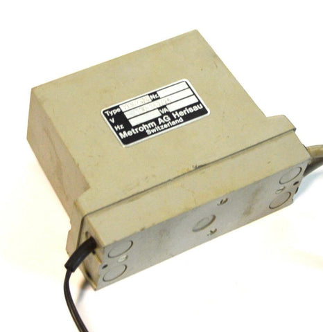 METROHM AG GERISAU 39802520 AC CONTROL RELAY 24 VDC 120 VAC (4 AVAILABLE)
