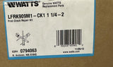 Watts LFRK909M1-CK1 1 1/4- 2 First Check Repair Kit Lead Free