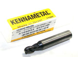 Kennametal UEBD0188J3A GOmill 3/16" Diameter 3 Flute AlTiN Carbide Ball End Mill