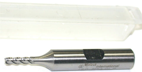 YG-1 Minicut 865-4 1/4" Diameter 3/8" Shank 4 Flute HSS End Mill New