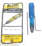 Allan Fastening Systems Metric Handi-Hex Set 81315 2mm No. 607 Driver