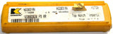 Lot of 5 Kennametal NG2031RK KC730 Top Notch Tin Coated Grooving Insert