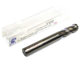 Blue Chip 49150020 5/16" Diameter 5/16in shank 4 Flute Carbide Ball End Mill