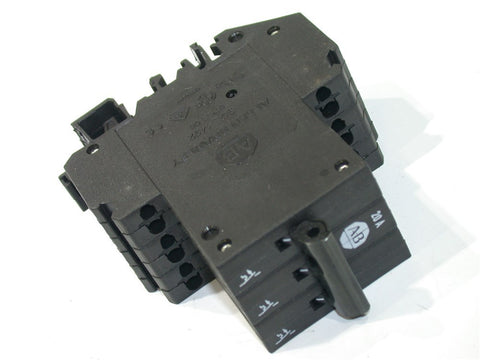 ALLEN BRADLEY 10 AMP 2 POLE CIRCUIT BREAKER DIN MOUNT 1492-CB2 G100