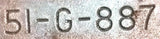 Nicopress 51-G-887 Bolt Cutter Crimp Tool Oval G