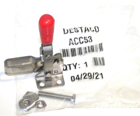 DE-STA-CO 201-USS Stainless Vertical 125 Lb Hold-Down Toggle Locking Clamp