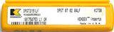 Lot of 5 Kennametal Kenloc DPG2151LF KC730 Carbide TiN Coated Turning Inserts