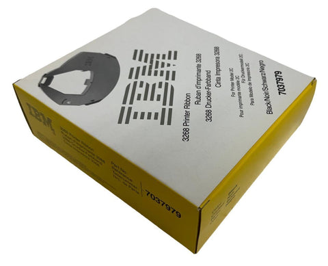 IBM 7037979 3268 Black Printer Ribbon For Model 2C Printers