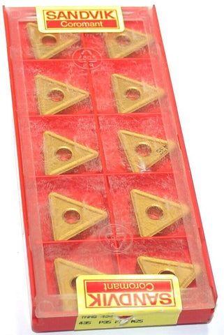 Lot of 10 New Sandvik Indexable Turning Carbide Inserts TNMG 22 04 16 435