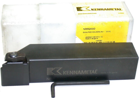 Kennametal NRR203D Indexable Insert Threading Tool Holder New