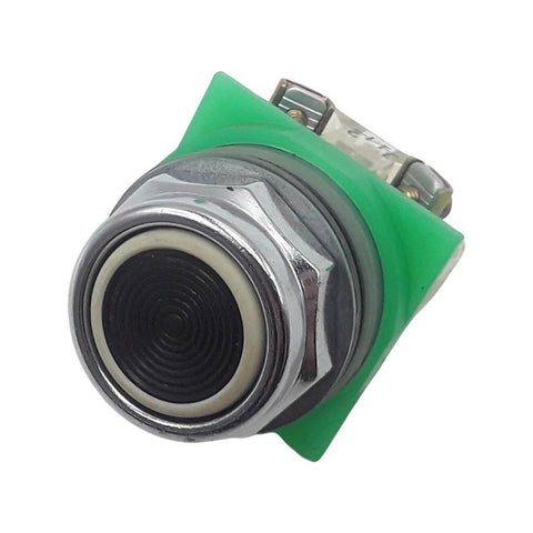Square D 9001KR1BH5 Push Button w/ 9001KA3G Contact Block 30mm Flush Momentary