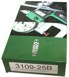 Insize 3109-25B Digital Outside 0.001mm/0.00005" Micrometer 0 - 1"/0-25mm w/Case