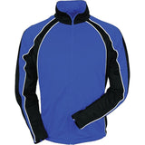 NEW TONIX TEAMWEAR STYLE 670 SCORE WARM UP JACKET ROYAL/BLACK SIZE L