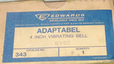 New Edwards 343-4C1 Adaptabel 4" Vibrating Bell 6 VDC Hz 0.5 Amp