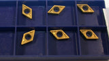 Lot of 6 YG-1 DCMT070204-UF Turning Carbide Inserts DCMT21.51-UF NIB