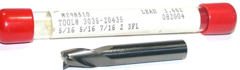 YG-1 Minicut 3035-20435 5/16" Diameter 5/16" Shank 2 Flute Carbide End Mill New