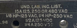 Underwriter Labs BZ-2RL Micro Switch 15 Amps 125, 250 or 480 VAC