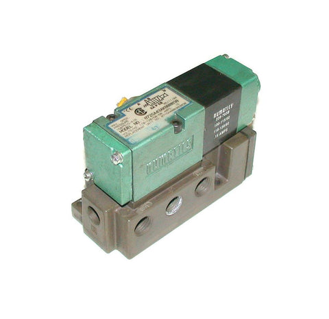NUMATICS SOLENOID VALVE ASSEMBLY 110/120 VAC MODEL 072SA43AK000030