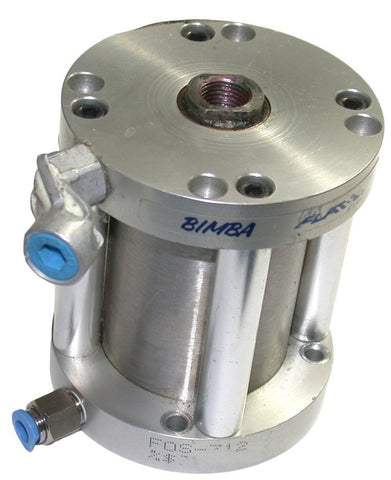 Bimba FOS-312 2" Stroke 2" Bore Pancake Air Pneumatic Cylinder
