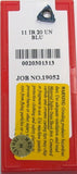 Lot of 3 Carmex 11 IR 20 UN BLU Carbide Threading Inserts