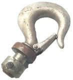 CM 6-7 Hoist Hook W/ Latch W/ Threaded Top