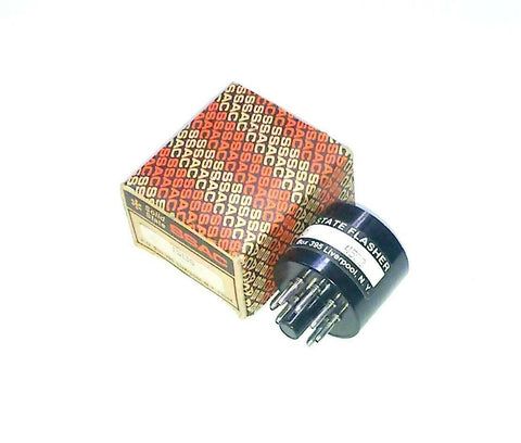 New SSAC FS130 Plug-In Solid State Flasher 8-Pin