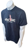 Anvil Men's Lethal Threat Motorgear Shop Girl Graphic Black Shirt Size Large
