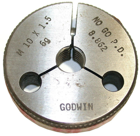 GODWIN NO GO THREAD RING GAGE M10 X 15-6g