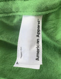 American Apparel Women's Bonnaroo Music & Arts Festival 2010 Green Shirt Size L
