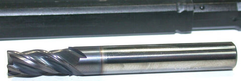 GWS 9/32" .015 Radius Carbide Endmill 4FL 5/16" Shank 2.5"OAL