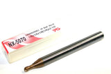 YG-1 GN99926863 1/8" Diameter 1/4" Shank NX-5070 2 Fl TiN Coat Carbide End Mill