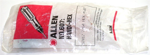 Allen Tools 57412 No. 607 Handi-Hex Allen Wrench Hex Holo-Krome